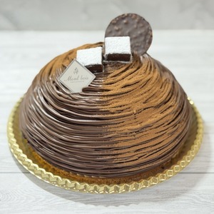 1月のアントルメフェア『生チョコモンブラン』1月30日㈮､31日㈯