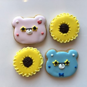 【店頭販売中】ひまわりとくま　2枚セット　￥1,380（￥1,490）