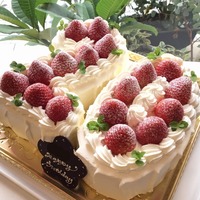 パーティー用の大きなケーキ